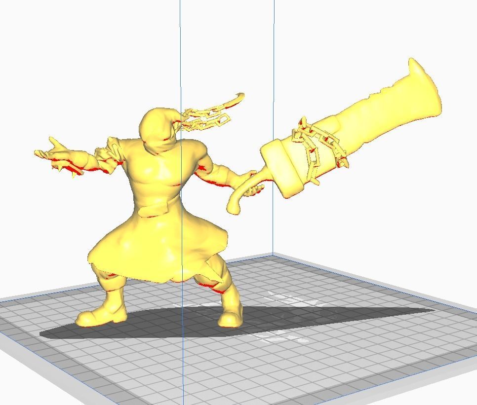 Nightmare Tryndamere 3D Model 3D print model_2