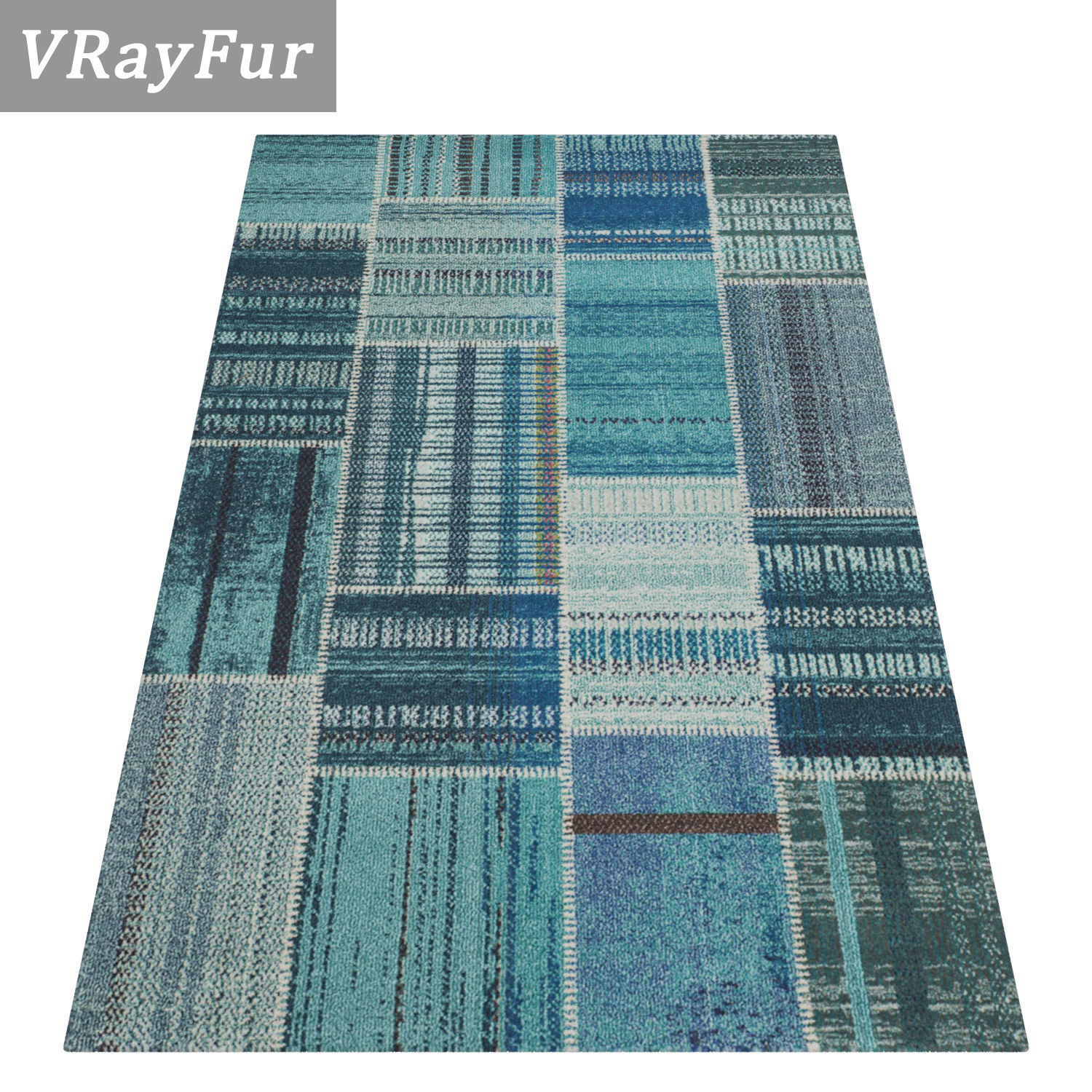 Rug Set 2106 3D model_2
