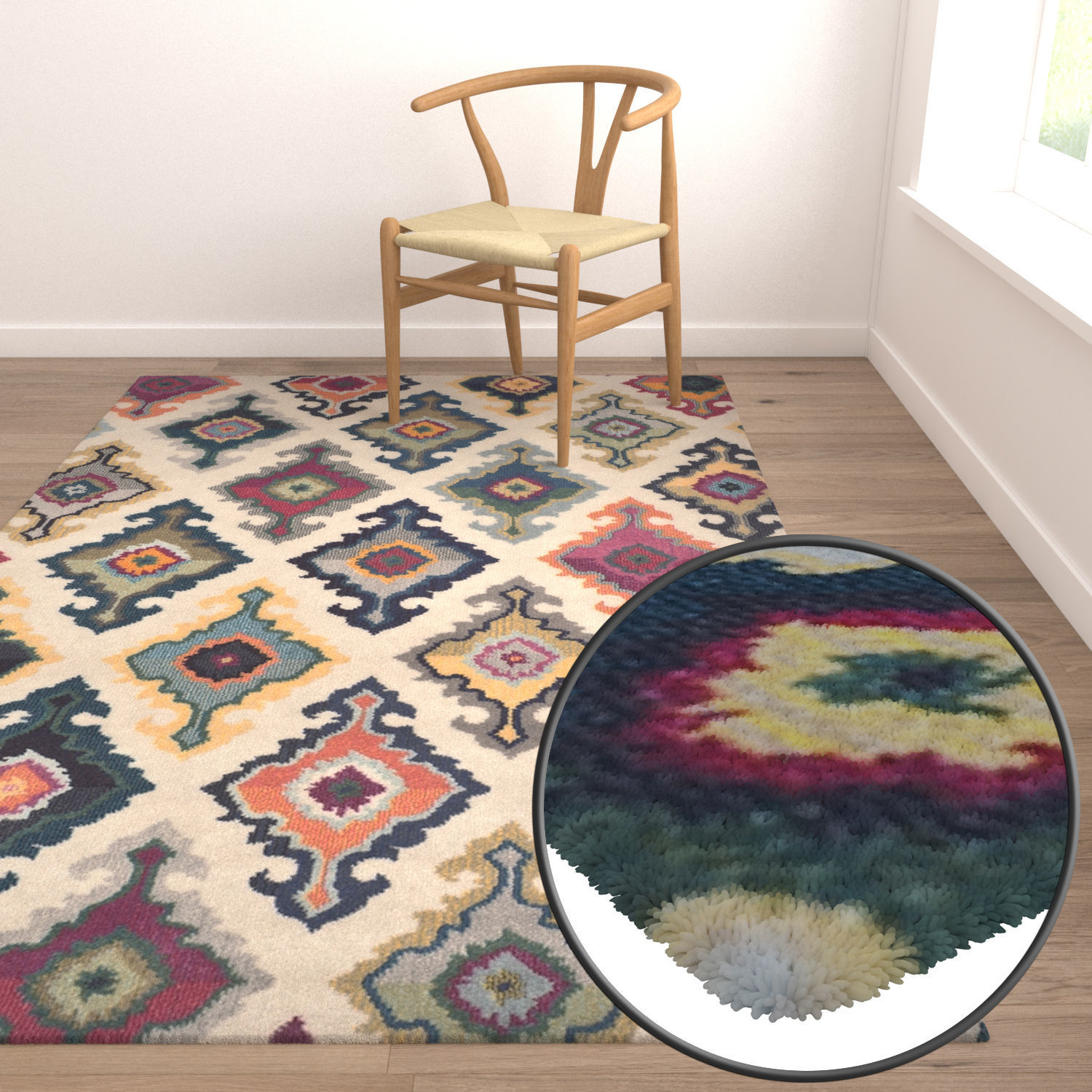 Rug Set 2109 3D model_5