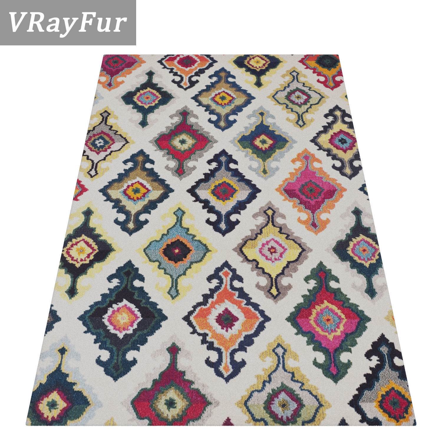 Rug Set 2109 3D model_2