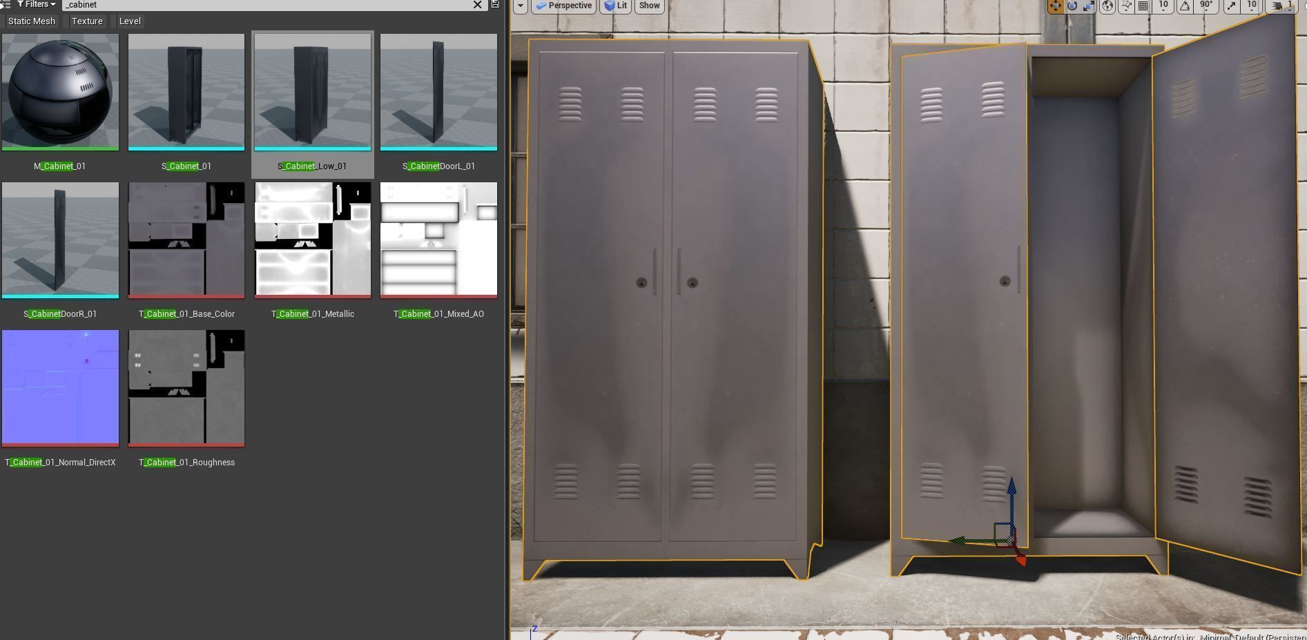 household props - low poly speaker 3D Model Collection_24