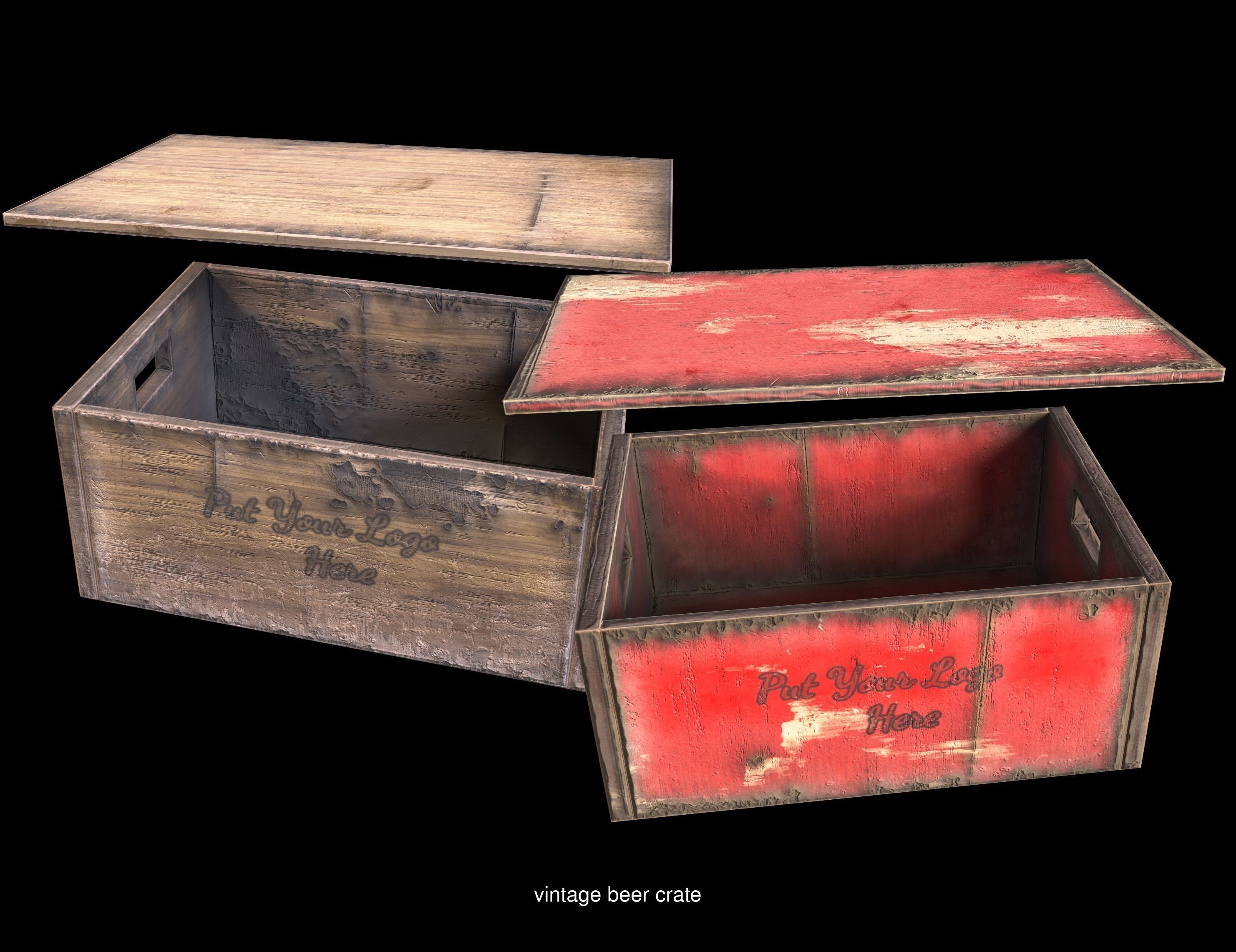 household props - low poly speaker 3D Model Collection_35