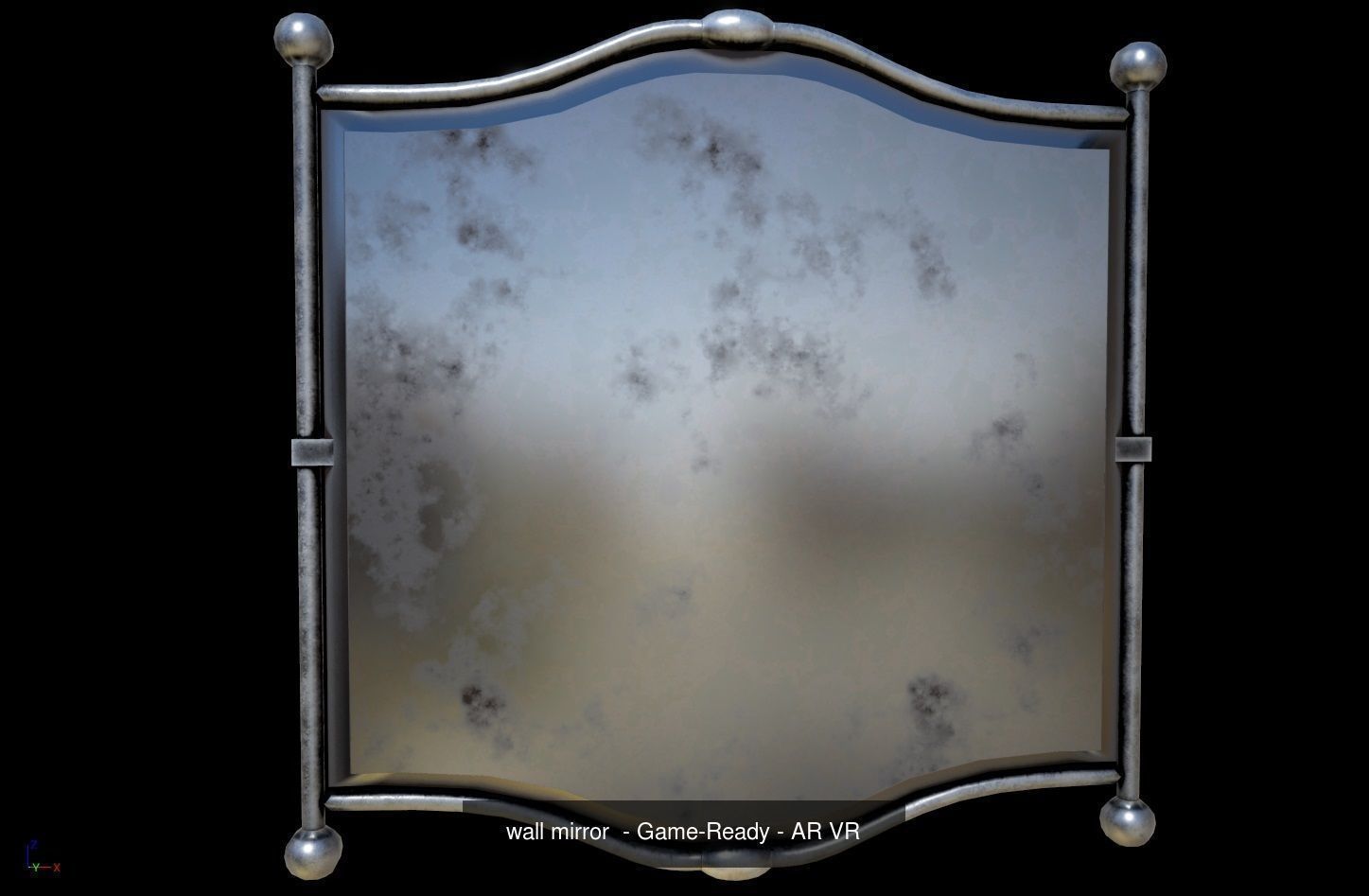 household props - low poly speaker 3D Model Collection_34