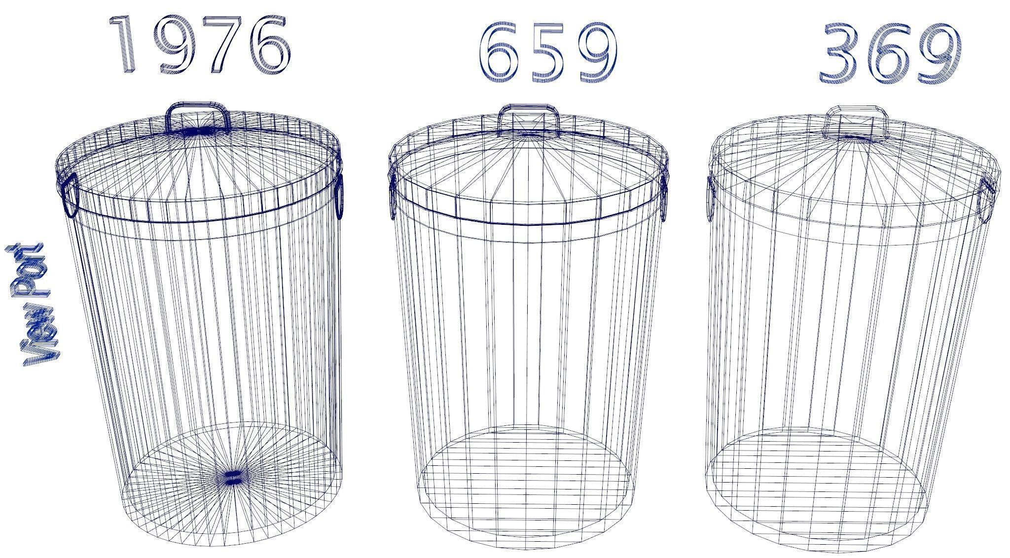 household props - low poly speaker 3D Model Collection_16