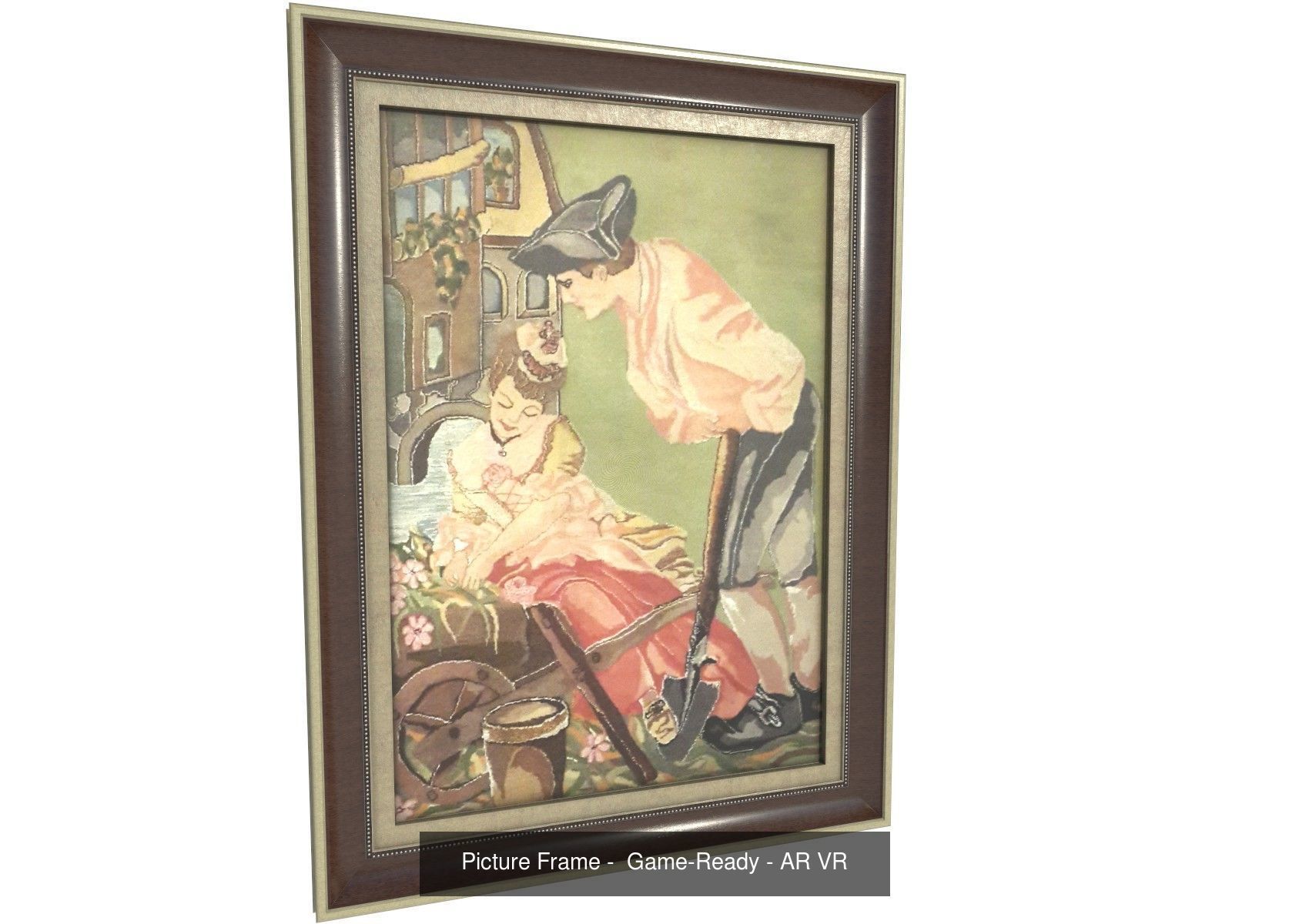 household props - low poly speaker 3D Model Collection_23