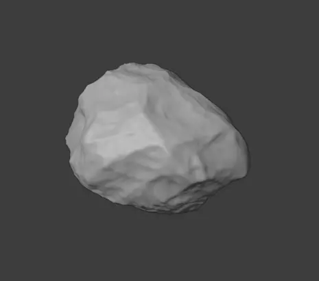 Low Poly Rock Free 3D model_0