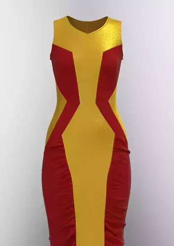 3D Stylish Designer Women  Party Dress