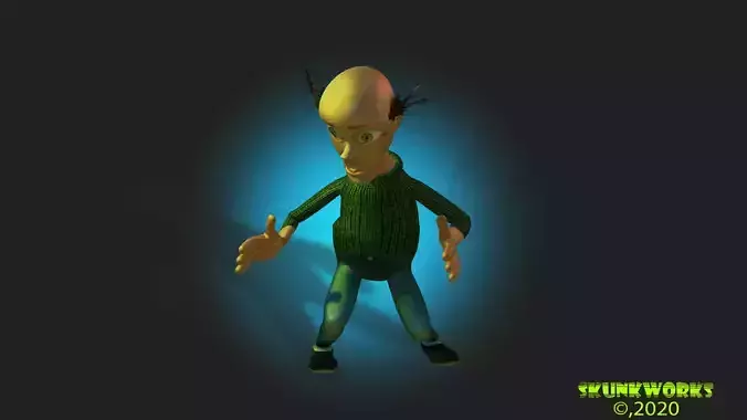 Goofy Guy Silly Dance Animation