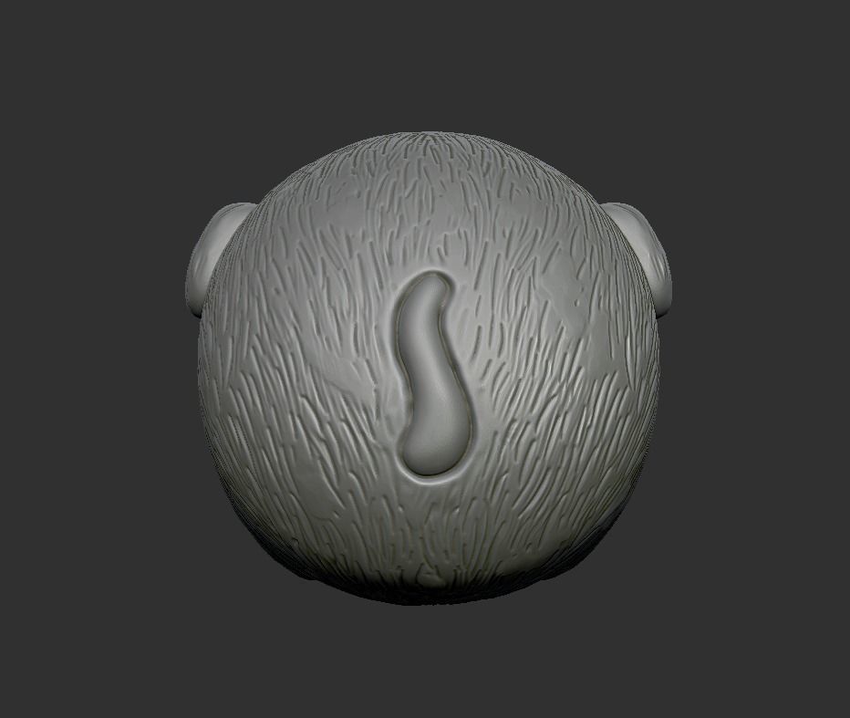 little dog 3D print model_4