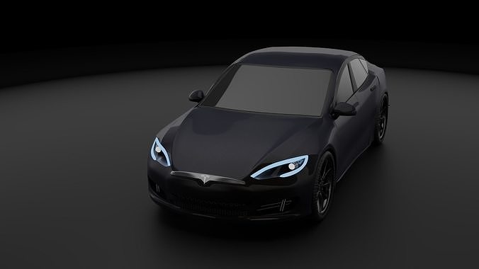 Tesla Model S 2017 Free 3D model