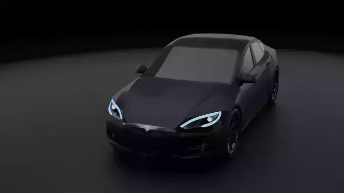 Tesla Model S 2017 Free 3D model