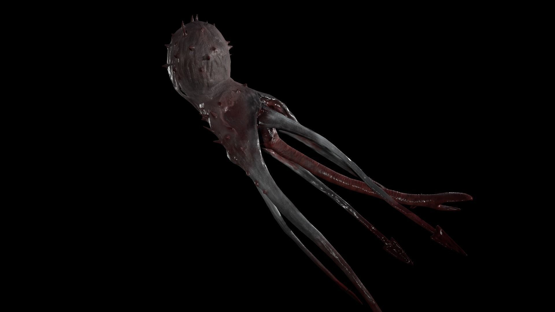 Star Vampire - Lovecraft Monster Low-poly 3D model
