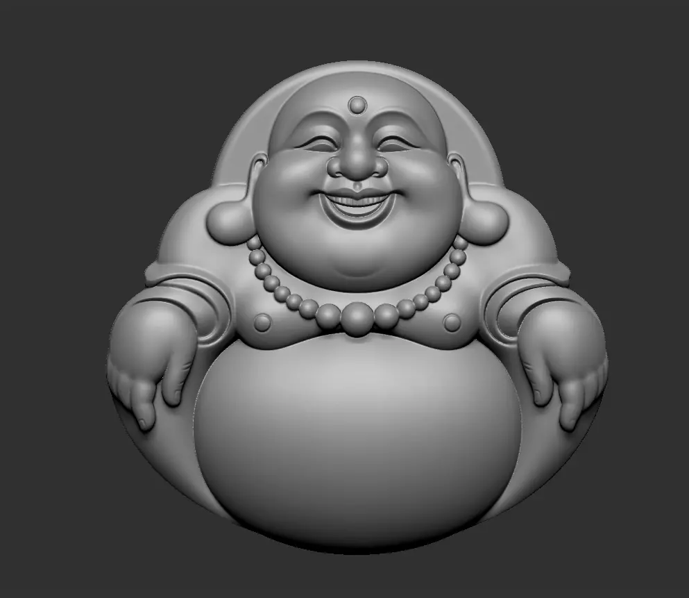 Maitreya Buddha 3D print model