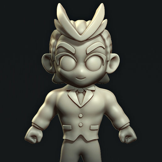 TEACHER ALL MIGHT  MY HERO ACADEMIA 3D print model_1