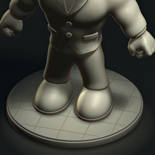 TEACHER ALL MIGHT  MY HERO ACADEMIA 3D print model_2