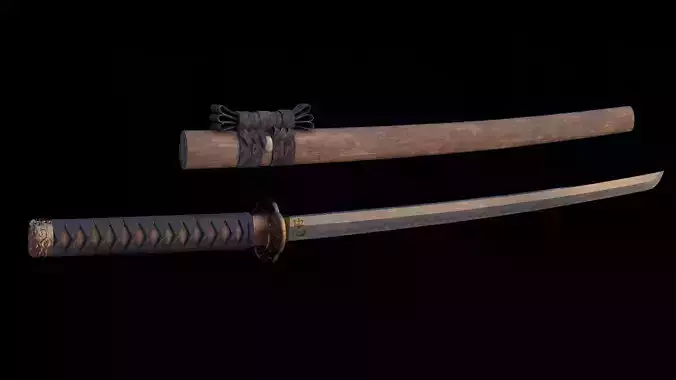 Katana samurai sword