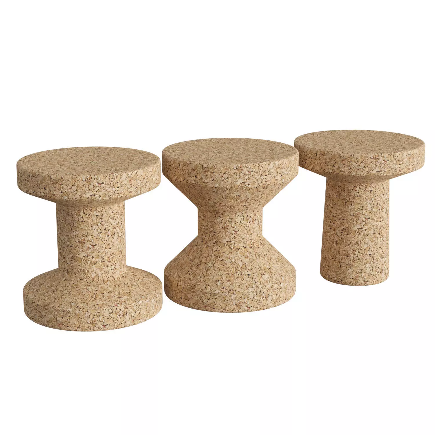 Cork Family 3D model_0