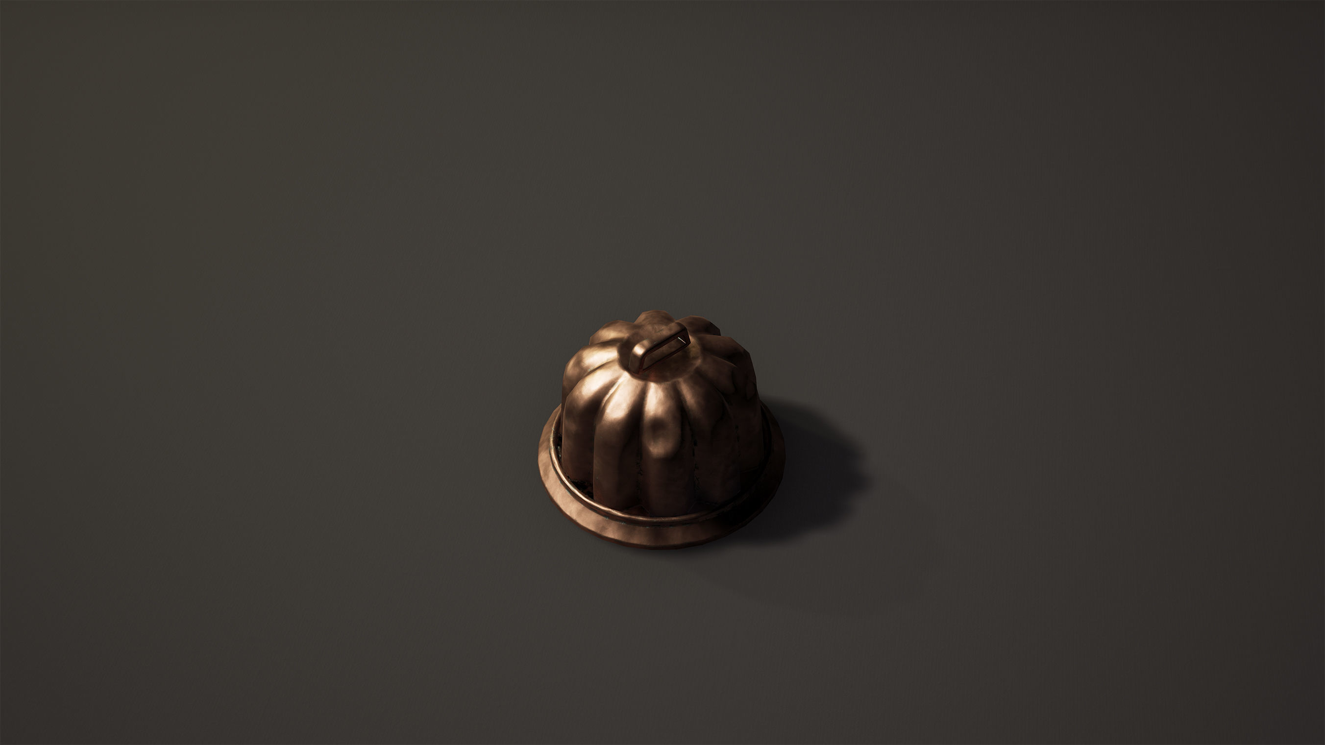 Cloche Game-Ready bell Low-poly 3D model_1