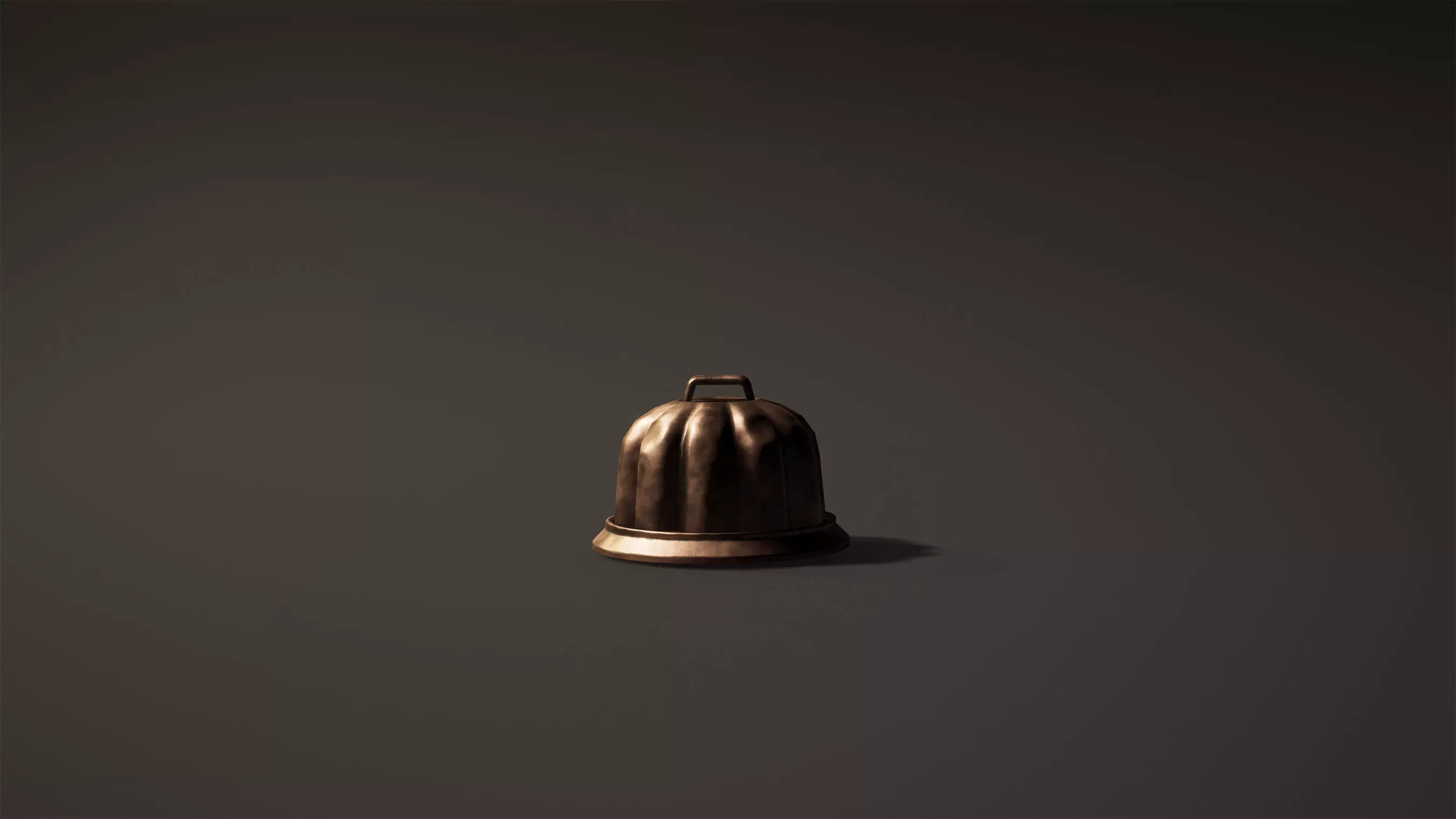 Cloche Game-Ready bell Low-poly 3D model_0
