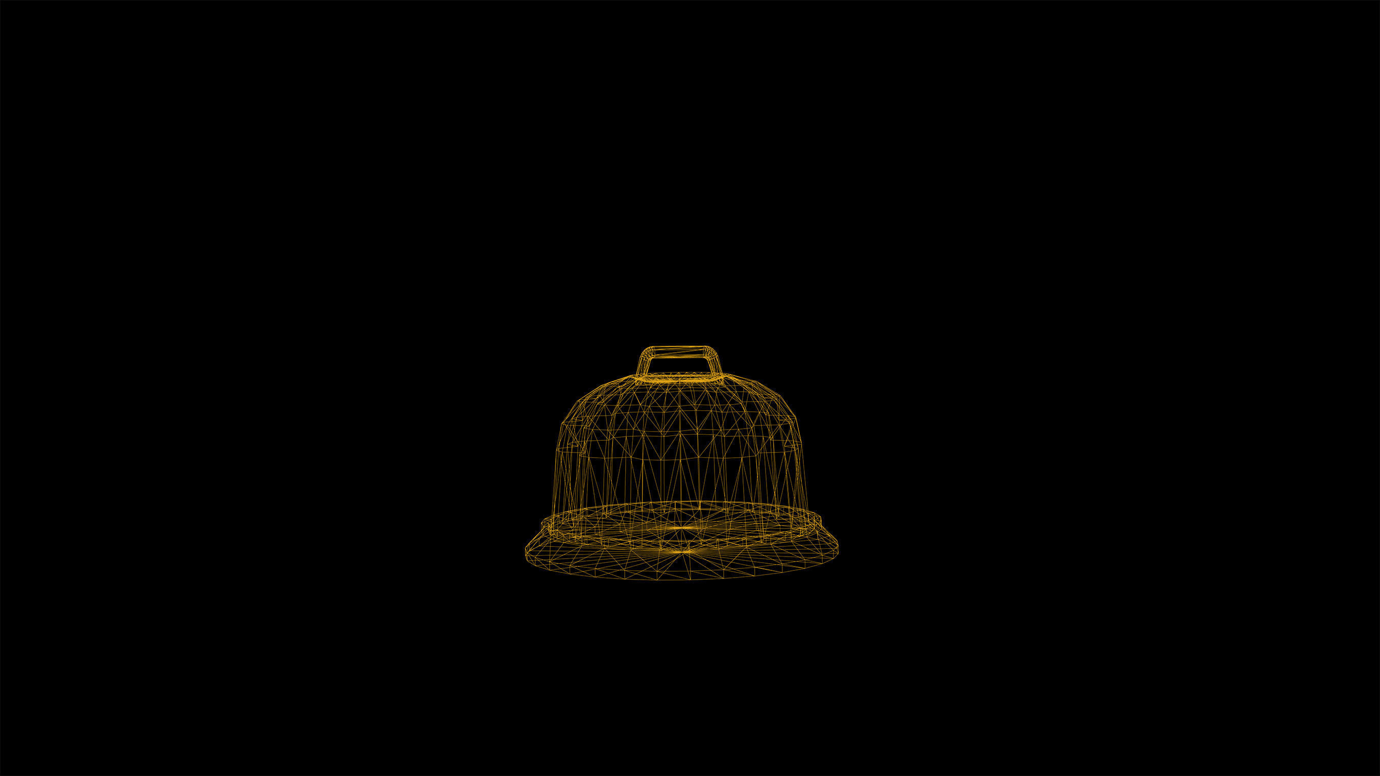 Cloche Game-Ready bell Low-poly 3D model_2