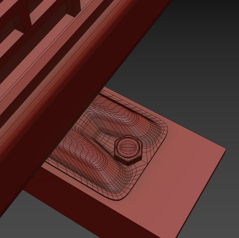 White Panasonic Air Conditioning Outdoor Unit multi split  3D model_8