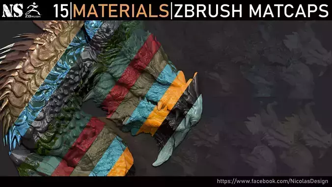 Zbrush - Materials Zbrush Matcaps