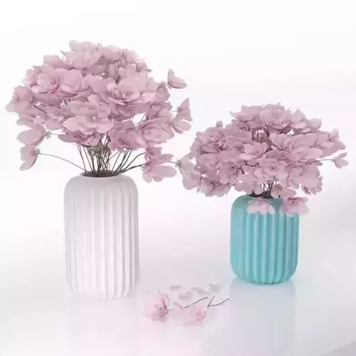 Flower magnolia Free 3D model