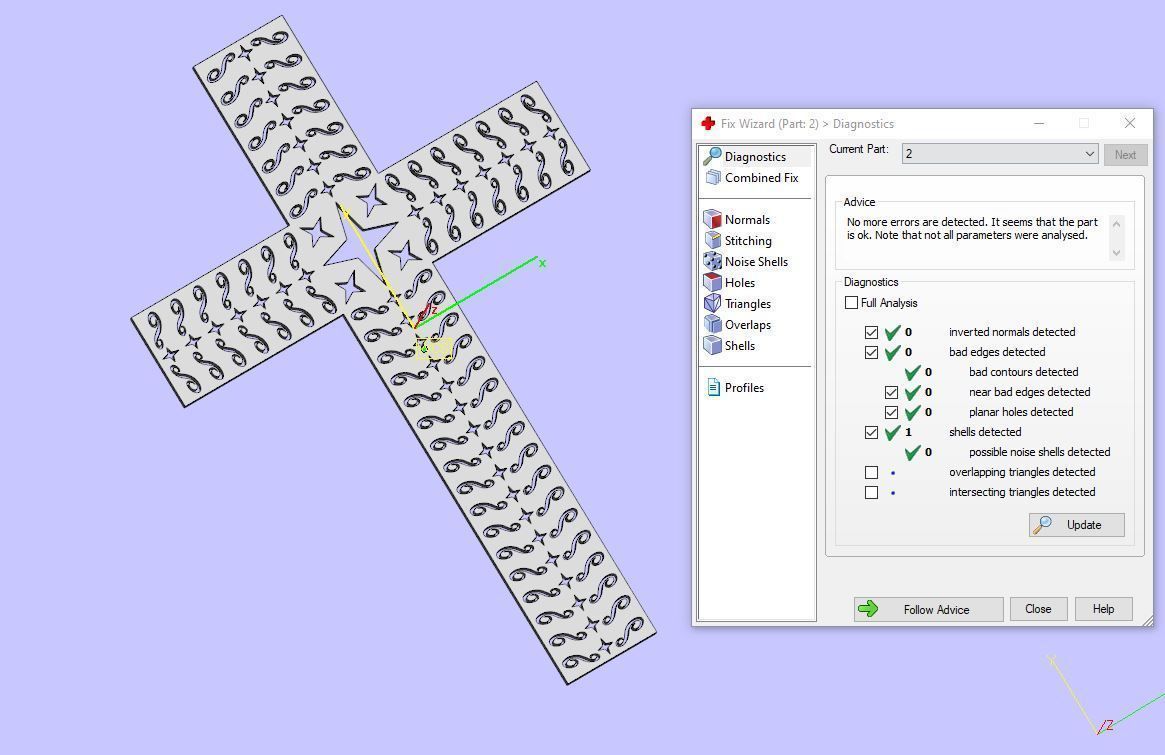 CROSS N - 249 3D print model_8