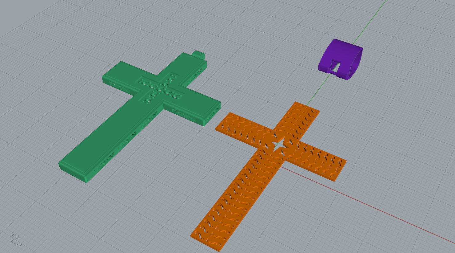 CROSS N - 249 3D print model_14
