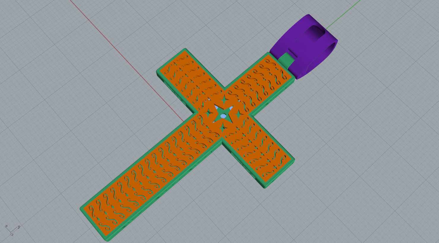 CROSS N - 249 3D print model_13