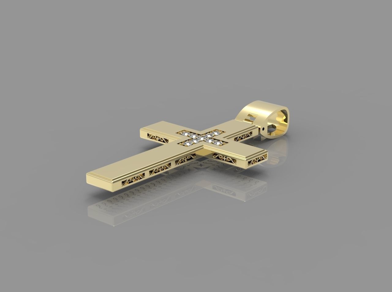 CROSS N - 249 3D print model_2