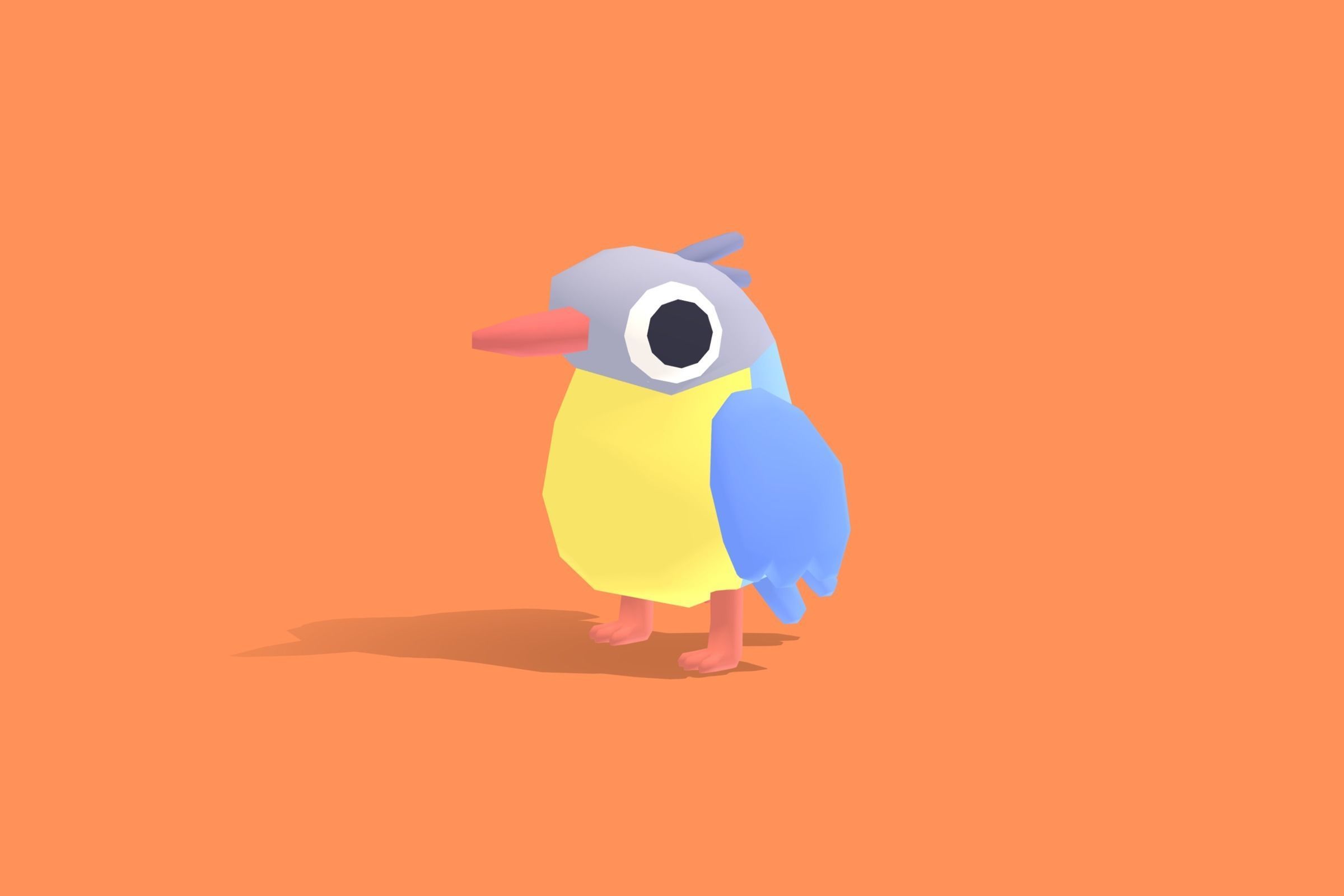 Quirky Series - Animals Mega Pack Vol 2 Low-poly 3D model_44