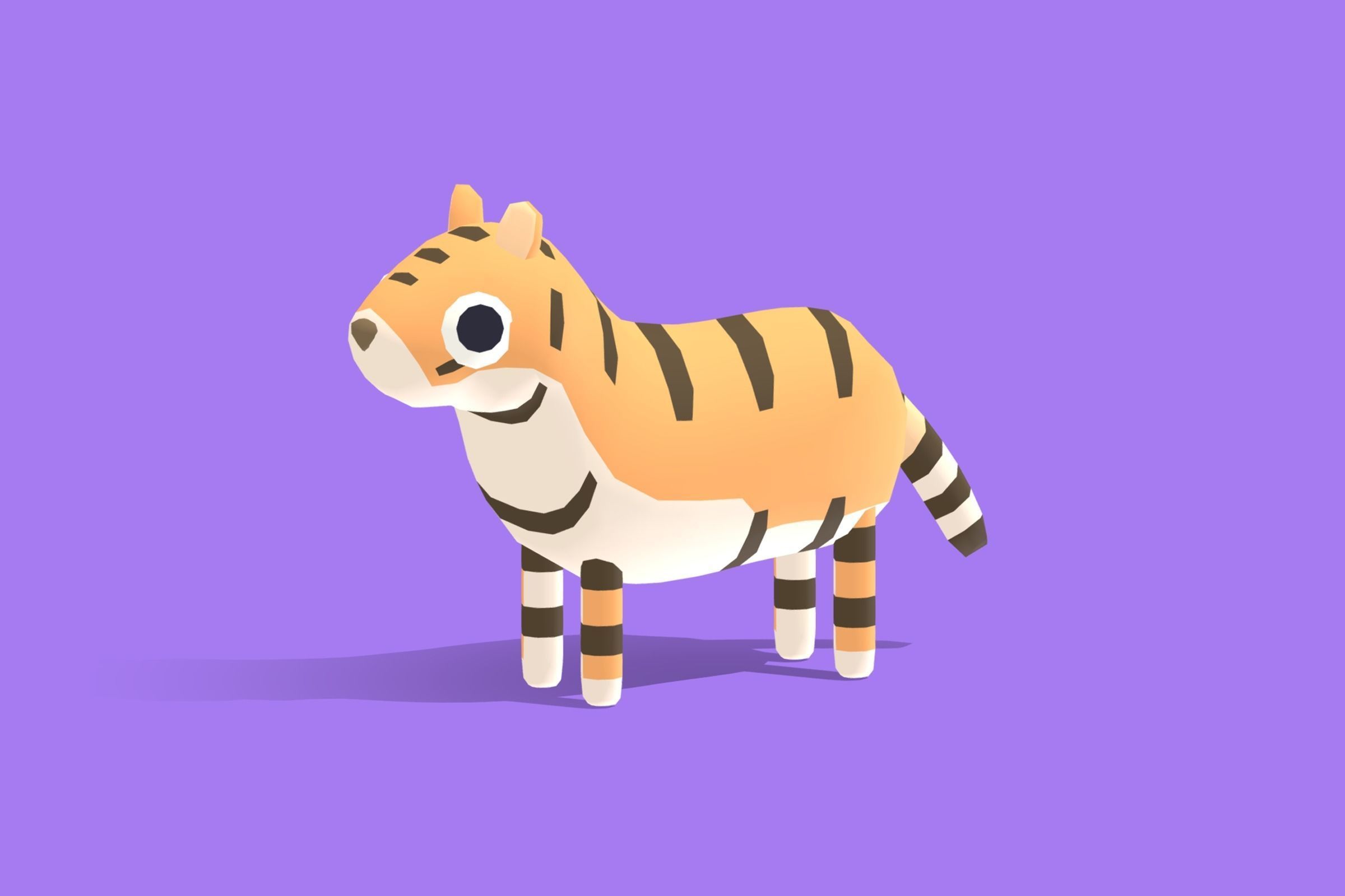 Quirky Series - Animals Mega Pack Vol 2 Low-poly 3D model_39