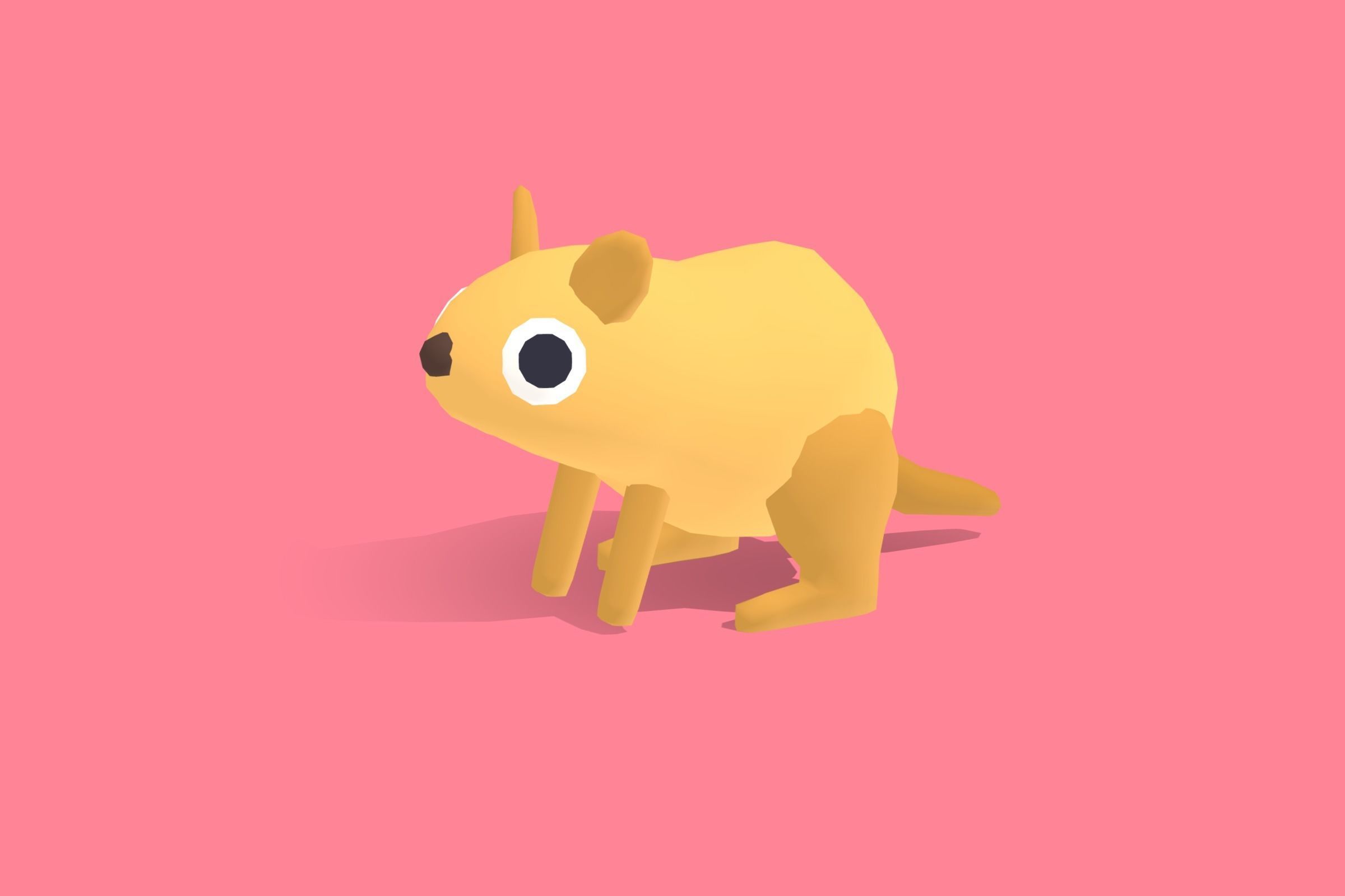 Quirky Series - Animals Mega Pack Vol 2 Low-poly 3D model_28
