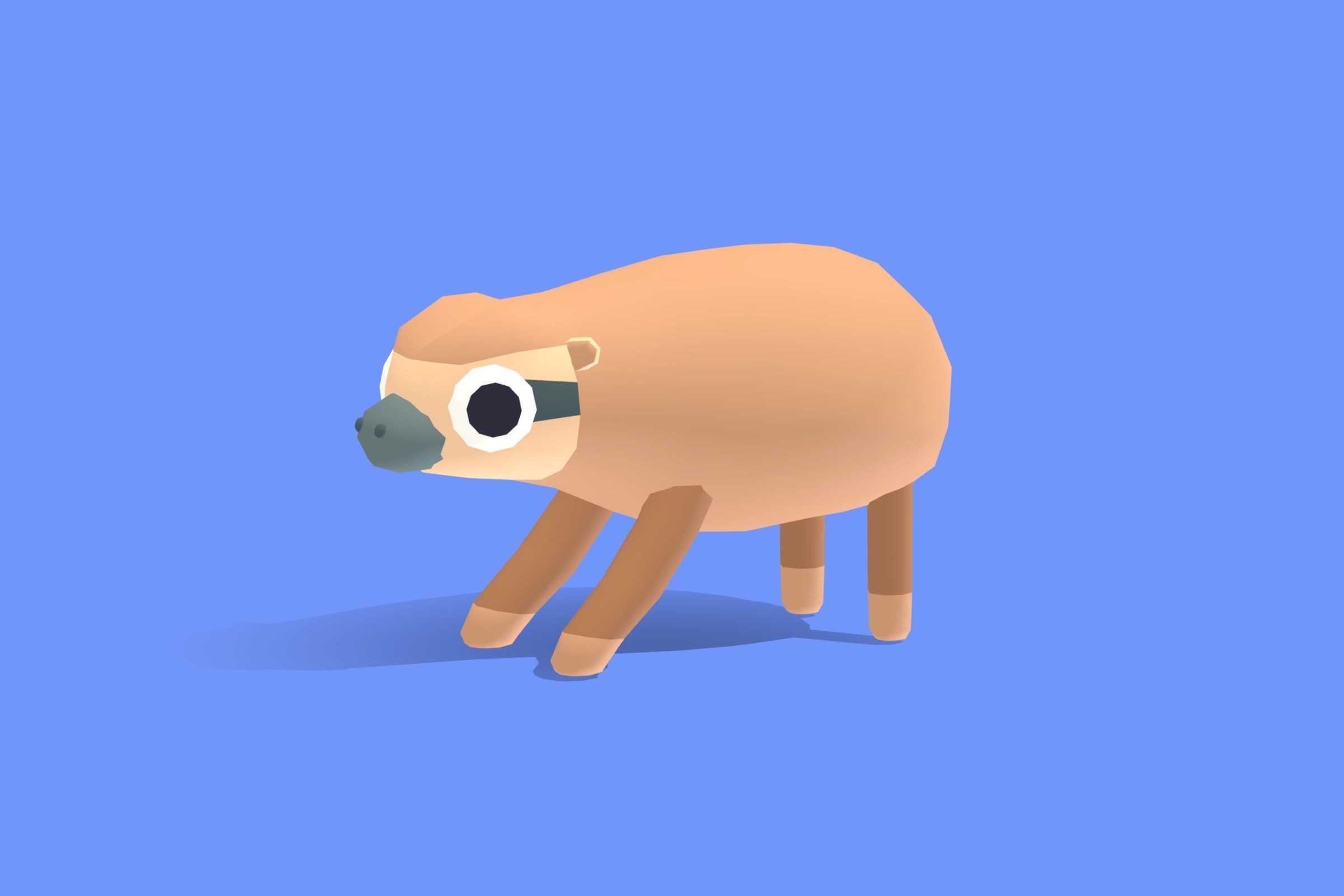 Quirky Series - Animals Mega Pack Vol 2 Low-poly 3D model_37