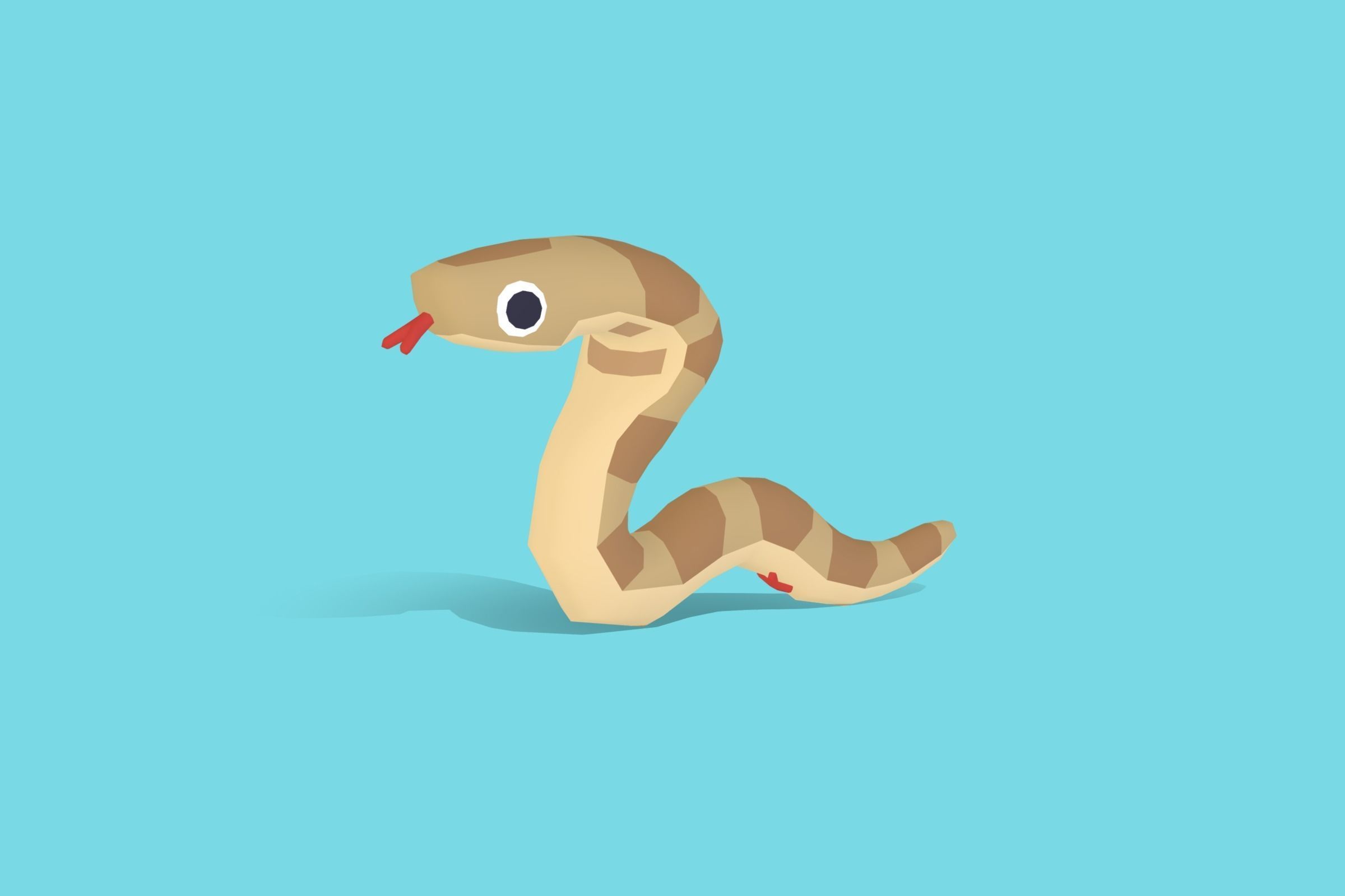 Quirky Series - Animals Mega Pack Vol 2 Low-poly 3D model_32