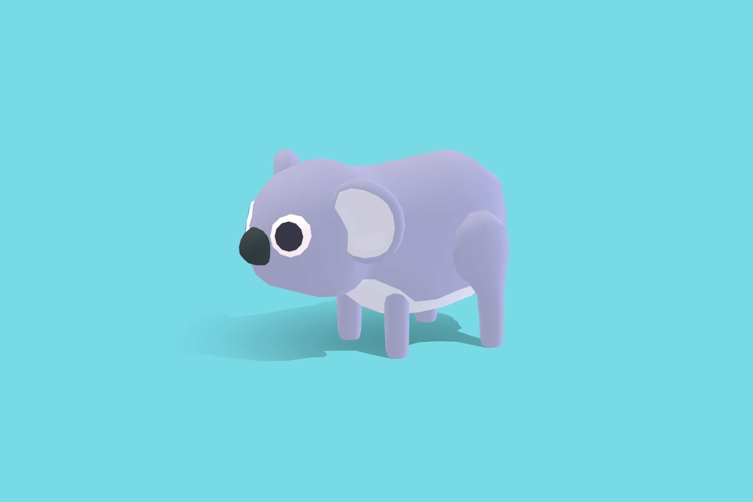 Quirky Series - Animals Mega Pack Vol 2 Low-poly 3D model_25