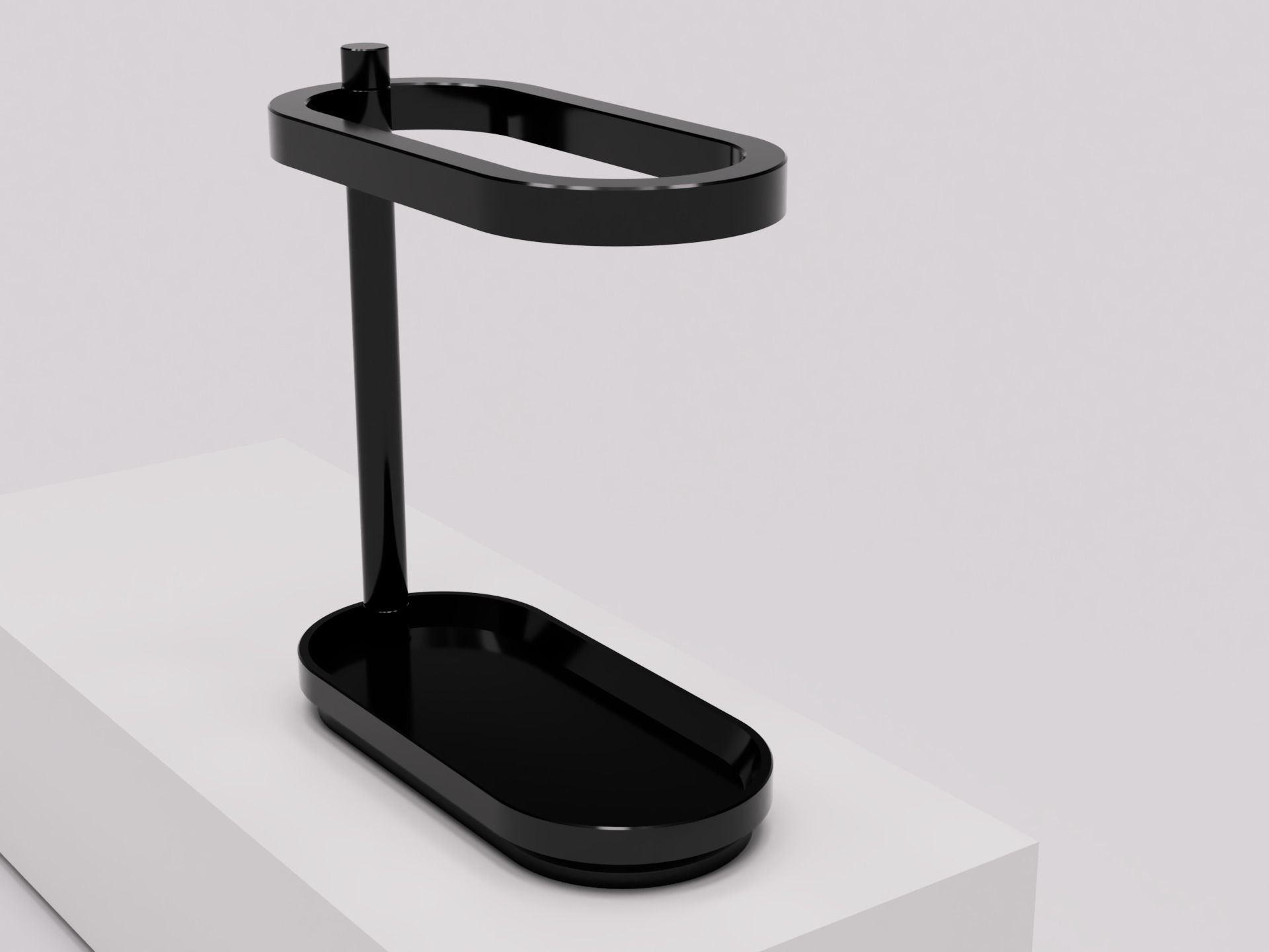 lamp-dock station 3D model_2