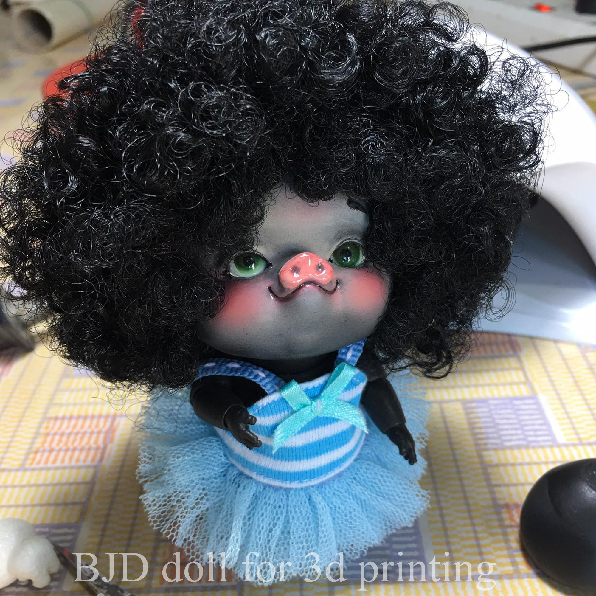 BJD doll for 3d printing is PIGY 3D print model_5