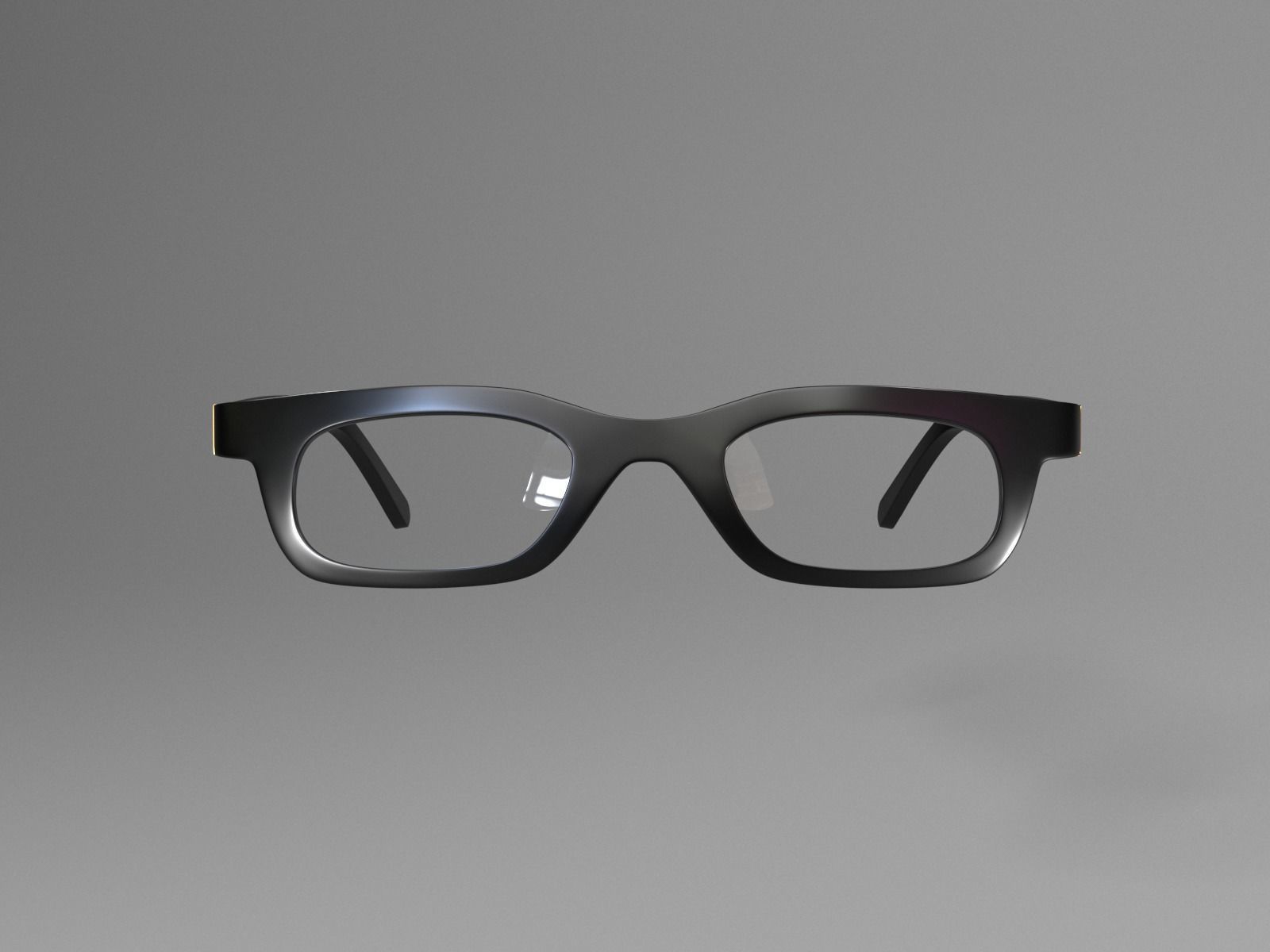 Shades ray ban aviator sunglasses 3D model_3