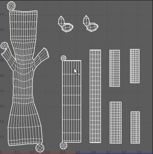 Bow and arrow 3D model_3