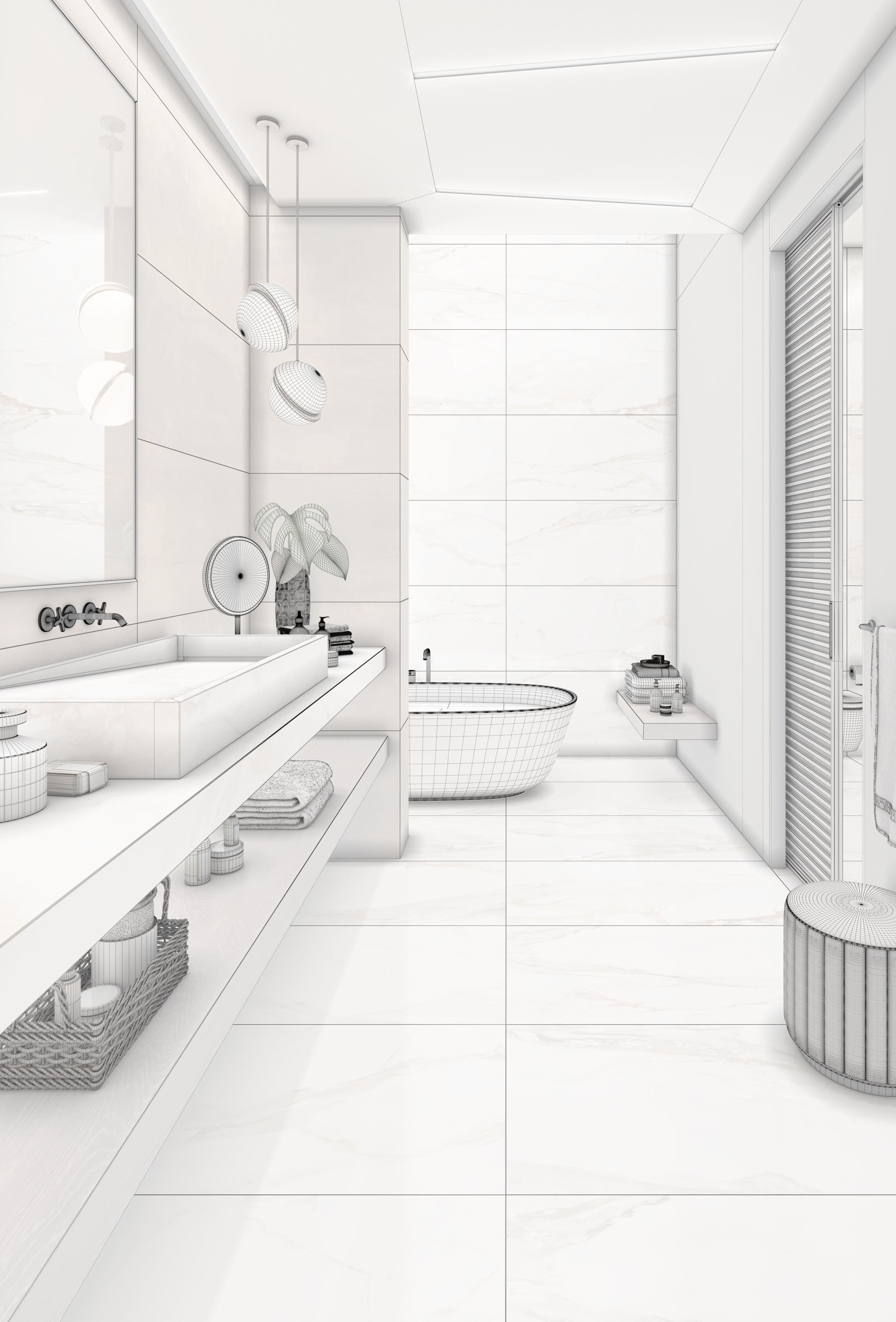 Bathroom Flaviker SUPREME EVO  REBEL 3D model_5