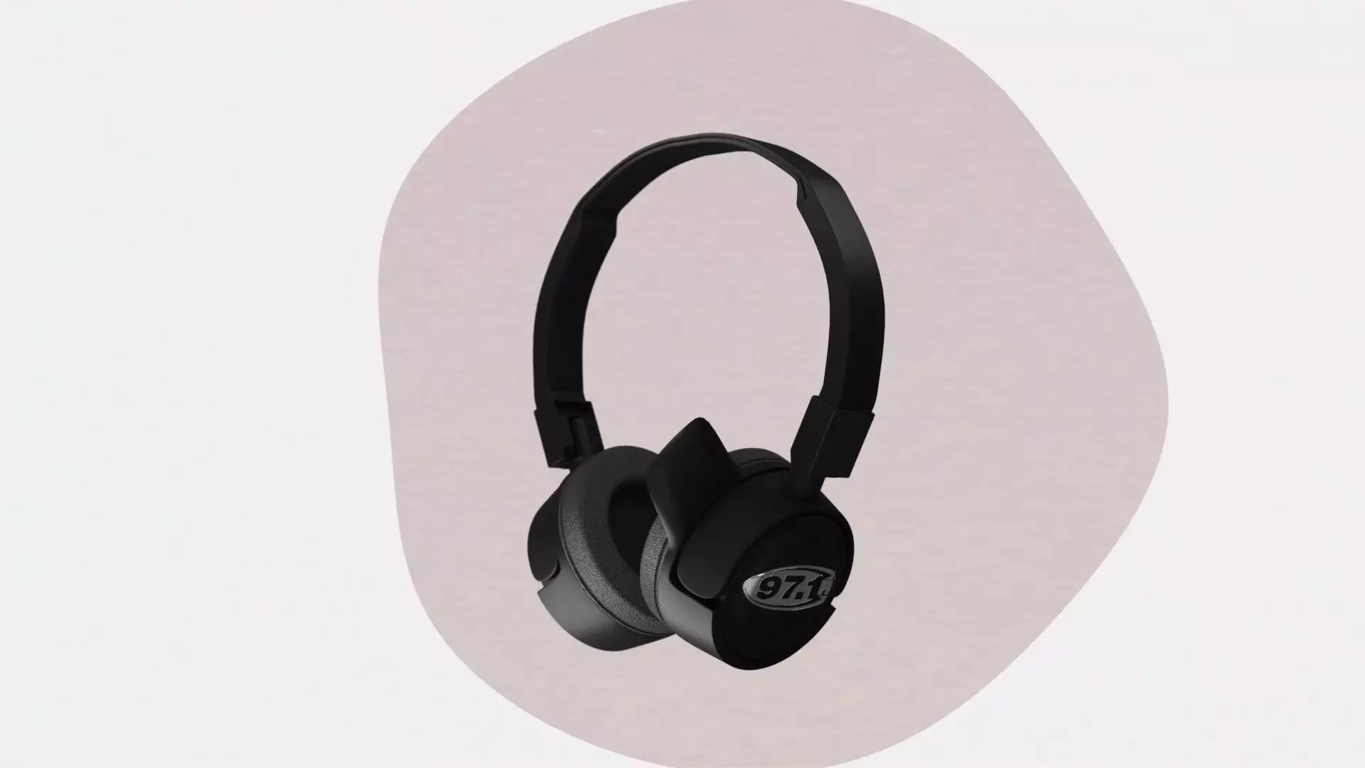 Headphone JBL Free 3D model