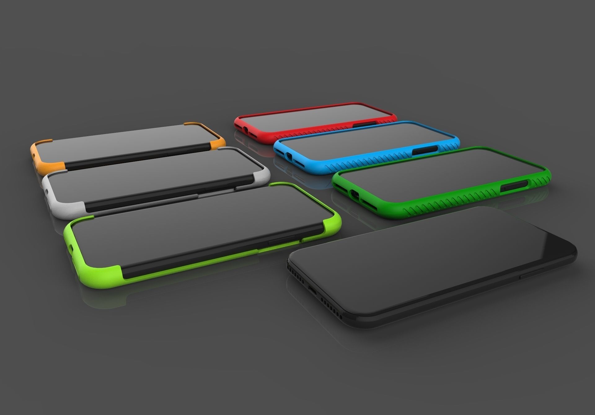 Cover for Iphone XR PLA or TPU print model 3D print model 3D print model_8