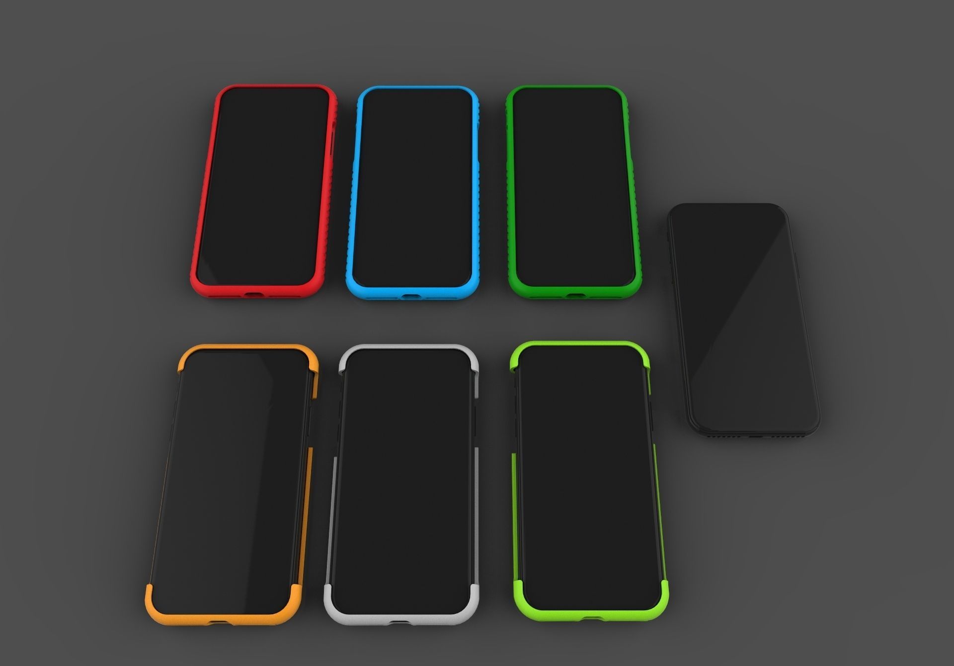 Cover for Iphone XR PLA or TPU print model 3D print model 3D print model_2