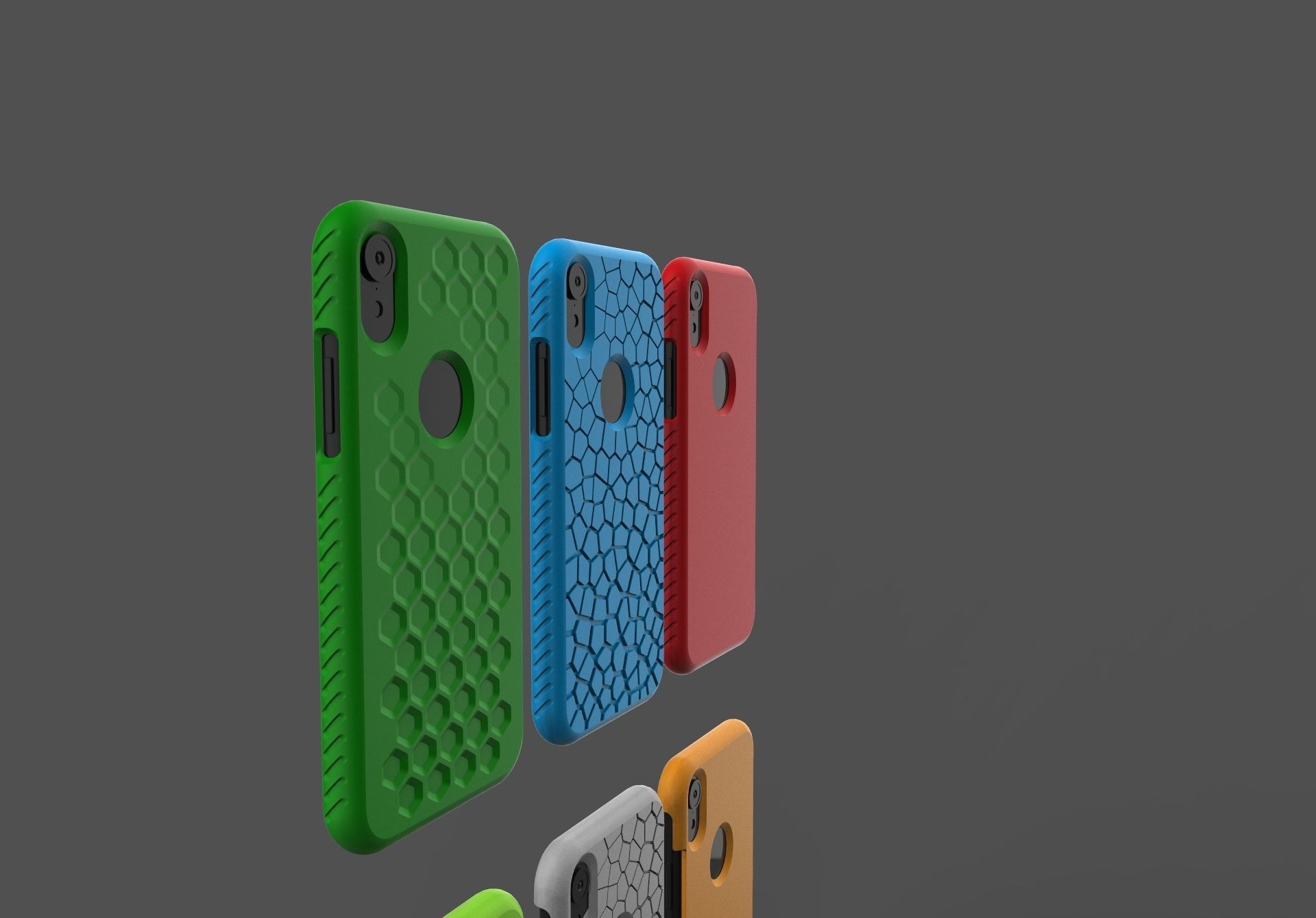 Cover for Iphone XR PLA or TPU print model 3D print model 3D print model_4