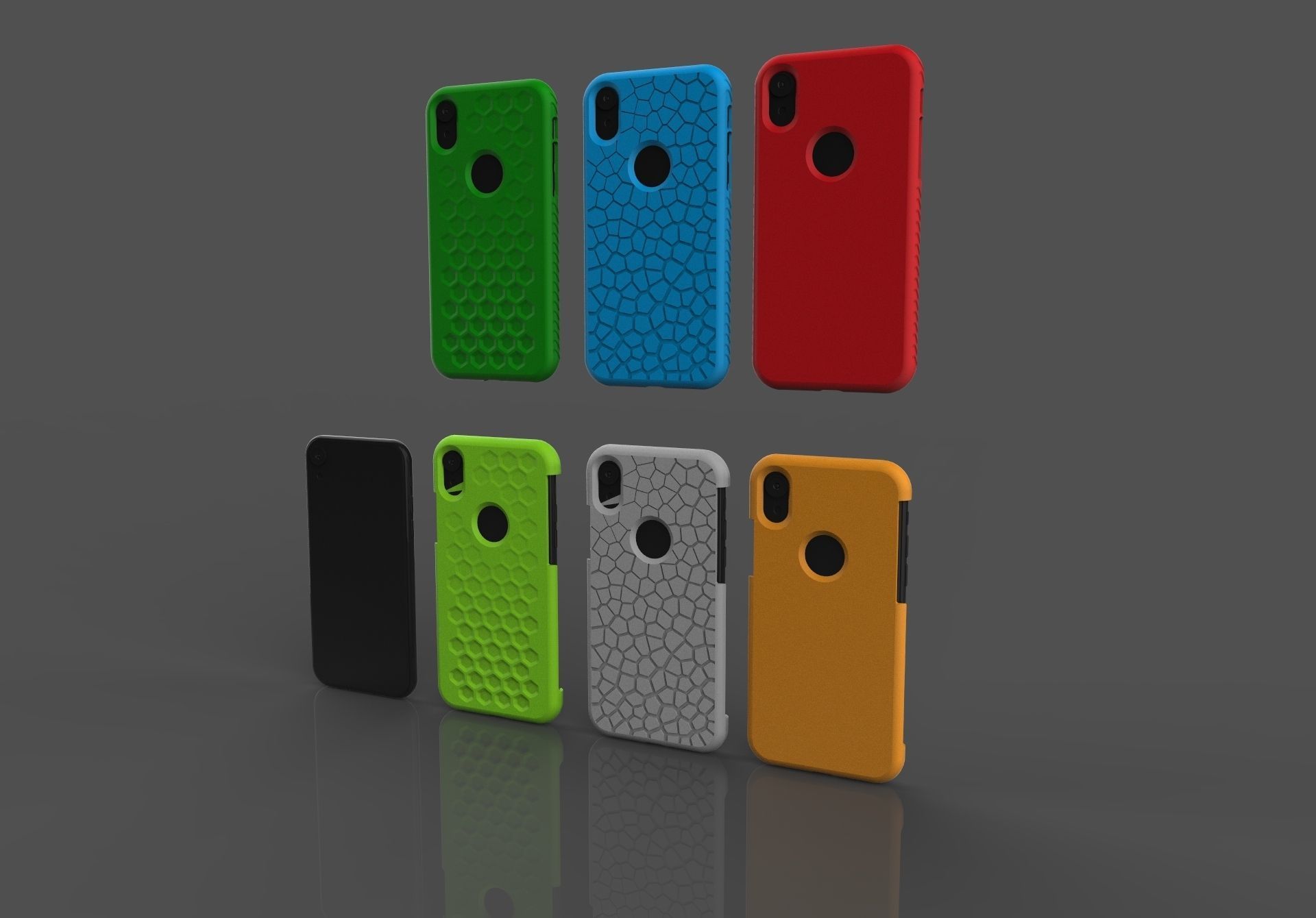Cover for Iphone XR PLA or TPU print model 3D print model 3D print model_3