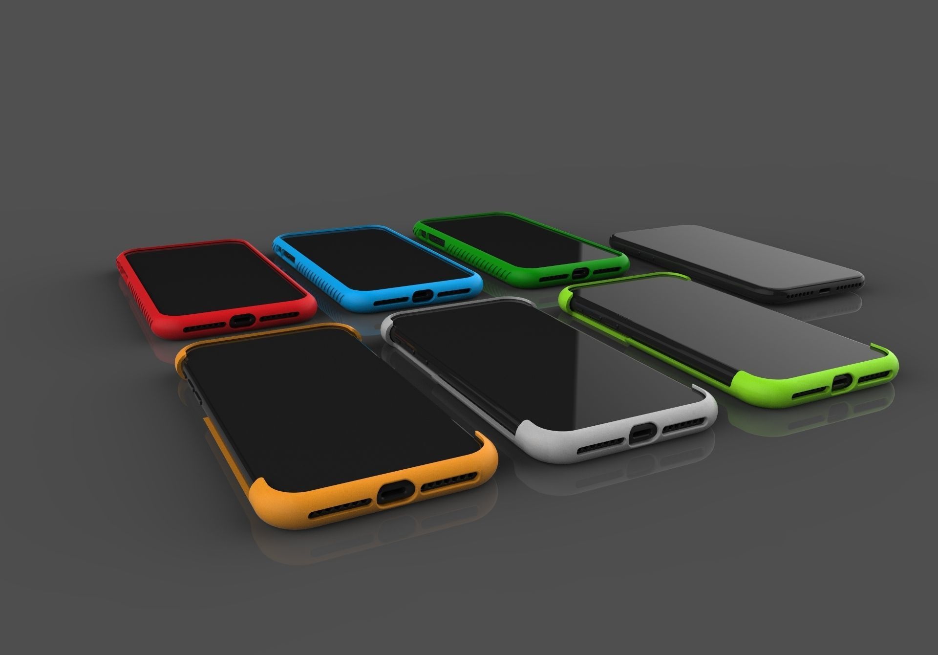 Cover for Iphone XR PLA or TPU print model 3D print model 3D print model_7