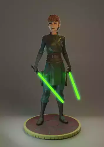Jedi Anna Free 3D print model