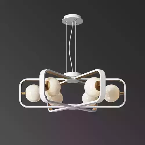 Maytoni Chandelier Suspension Light Avola Gold Modern